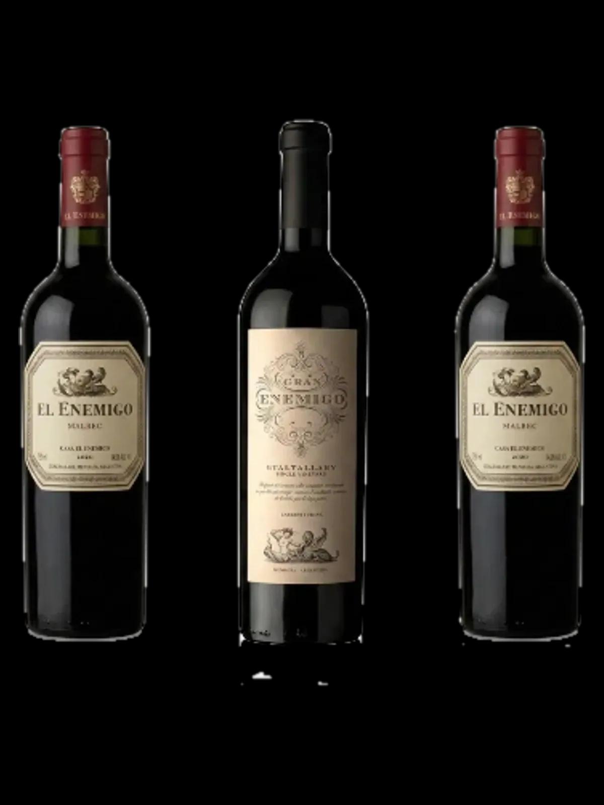 Combo "Trilogía de Vigil" - 2 El Enemigo Malbec + 1 Gran Enemigo Gualtallary
